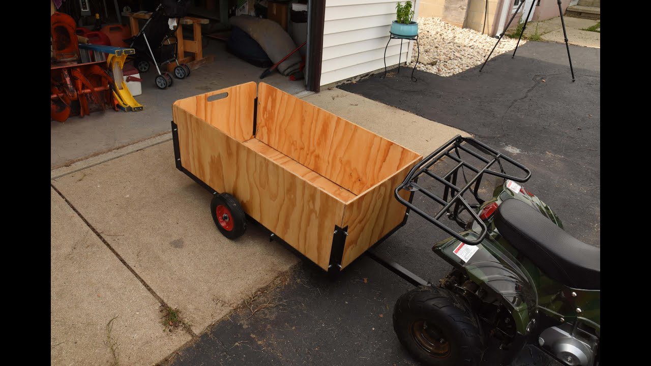Building a Trailer For My Son's ATV