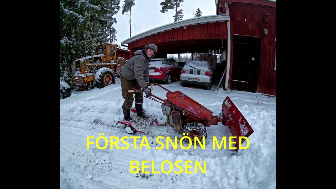 BELOS 222, MONTERAR ÅKVAGN, PLOGAR FÖRSTA DAGEN PÅ 2025 #3