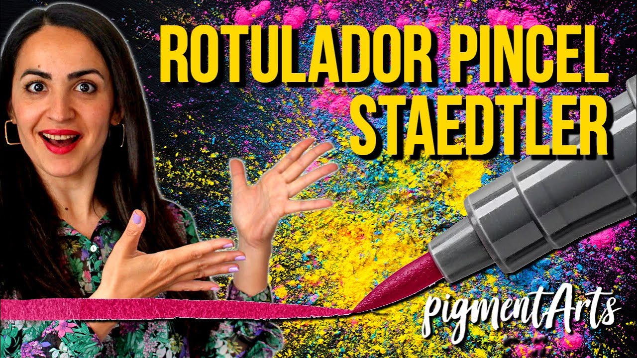 🖌️ ¡NUEVOS! ROTULADORES de PINCEL STAEDTLER Pigment Arts Pens