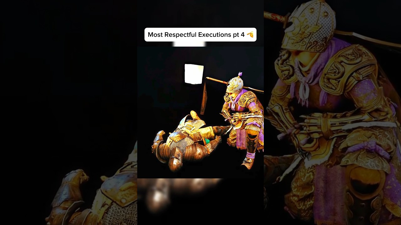 Most Respectful Executions pt 4 🫡 #forhonor #gaming #shorts