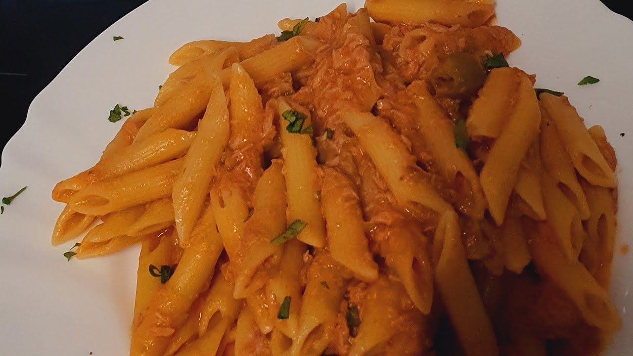 Donne in cucina  PENNETTE RISOTTATE TONNO E OLIVE con BIMBY