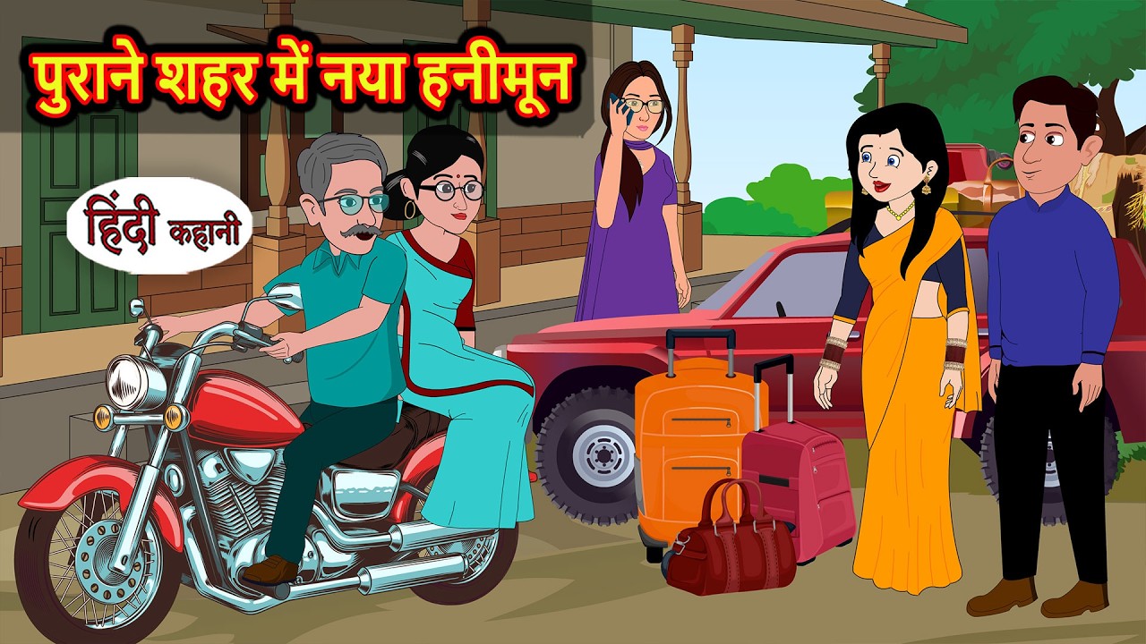 पुराने शहर में नया हनीमून | Stories in Hindi | Bedtime Stories | Fairy Tales | Moral Story | Kahani
