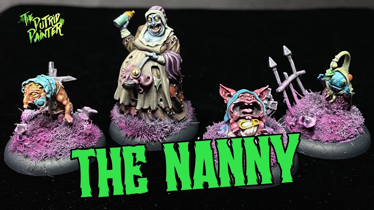 How to paint Moonstone - The Nanny