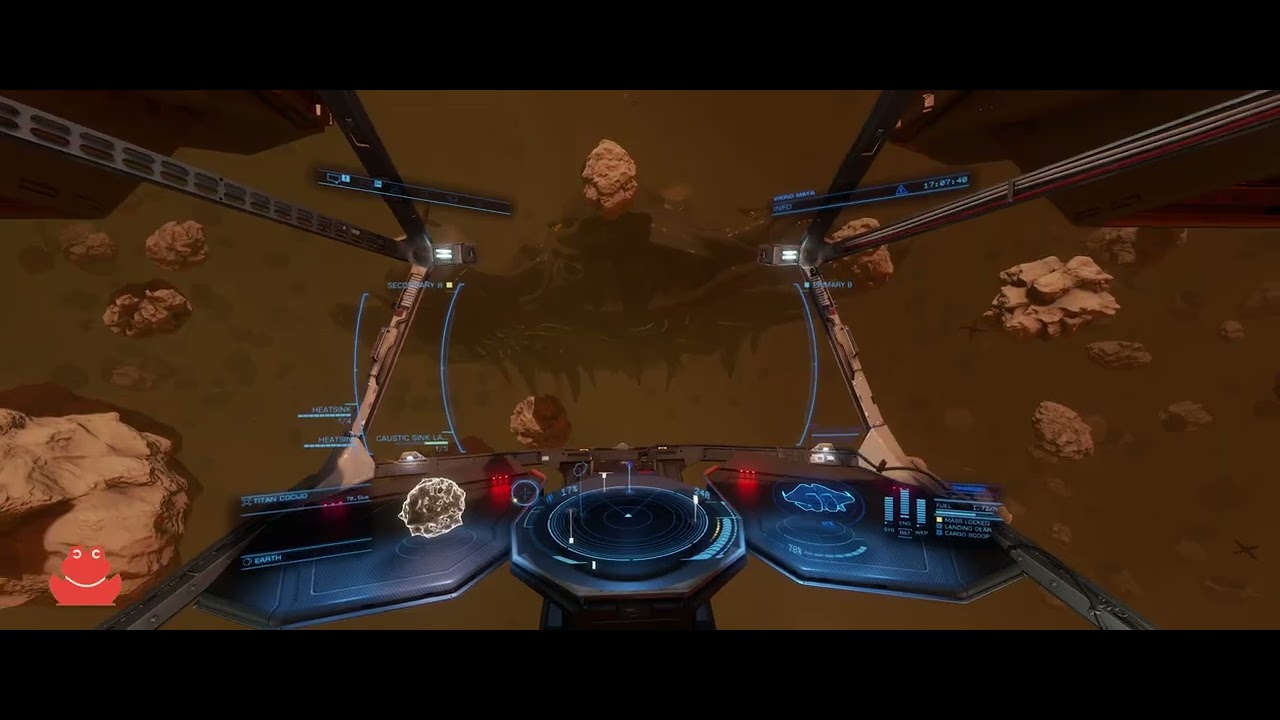 #EliteDangerous - Taking back Earth - my first Titan bombing run