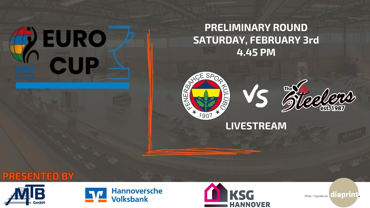 EuroCup1 || Preliminary Round | Group B | @fenerbahce - @sheffieldsteelerswbc