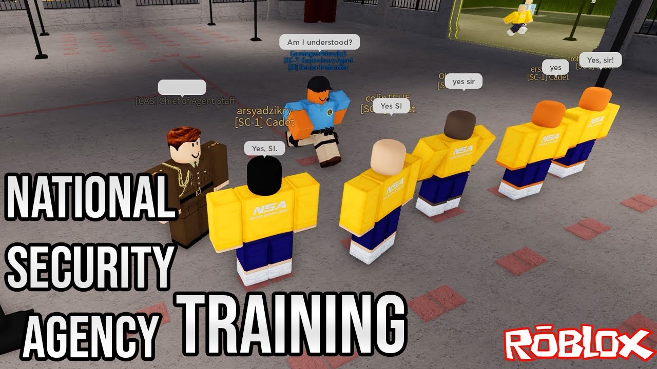 Training - National Security Agency (ROBLOX)