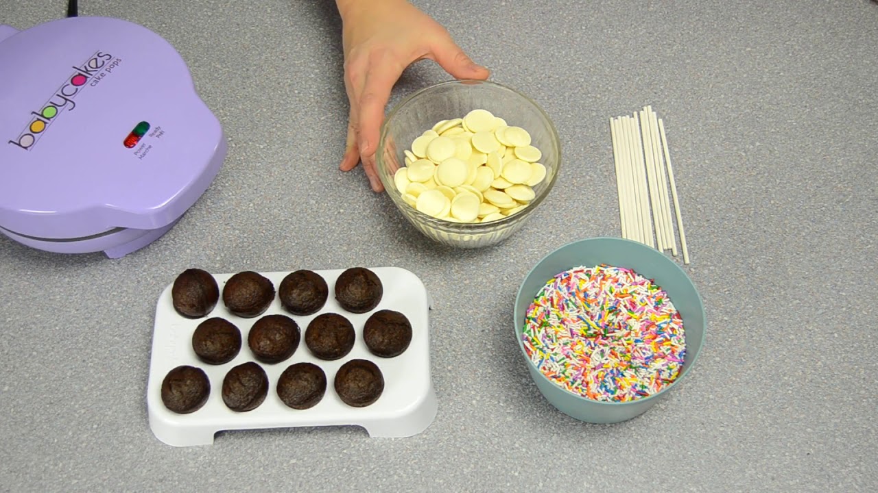 How to make Cake Pops with The Babycakes Cake Pop Maker