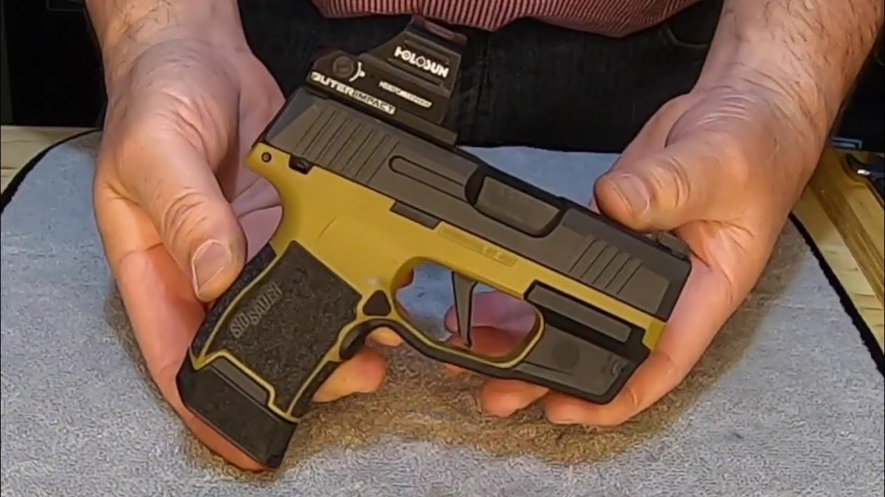 Sig Sauer P365 Lima Laser Install