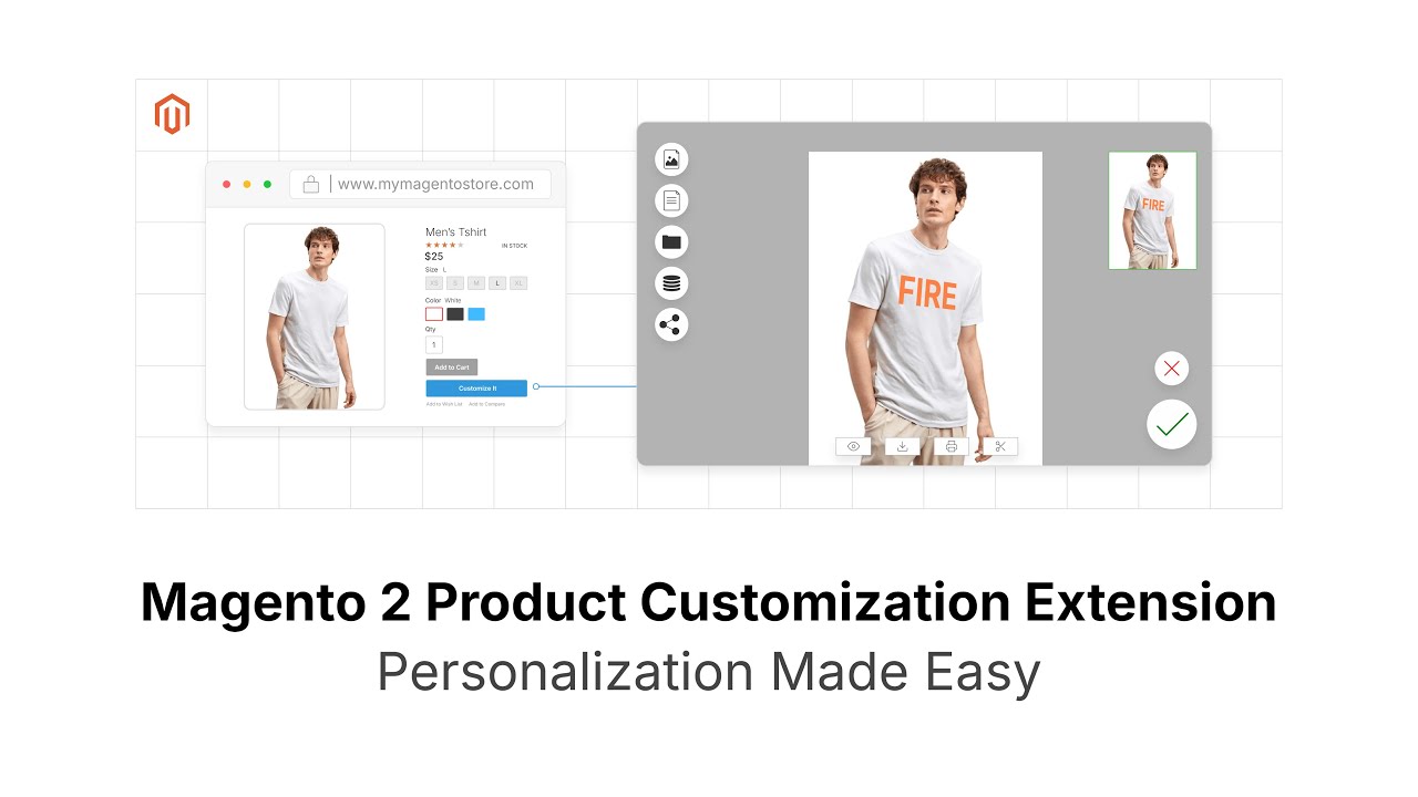 Magento 2 Product Customization Extension: Personalize Products