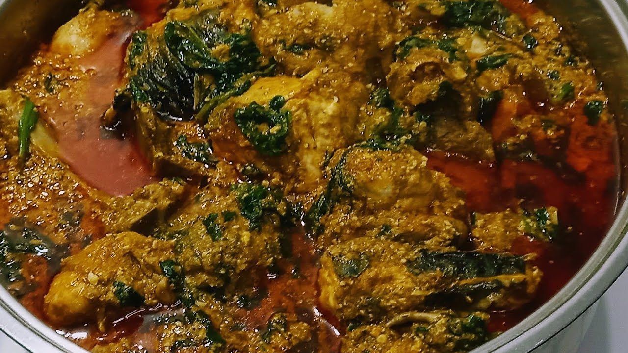 How to cook Nigerian Egusi Banga soup @chiinwatv