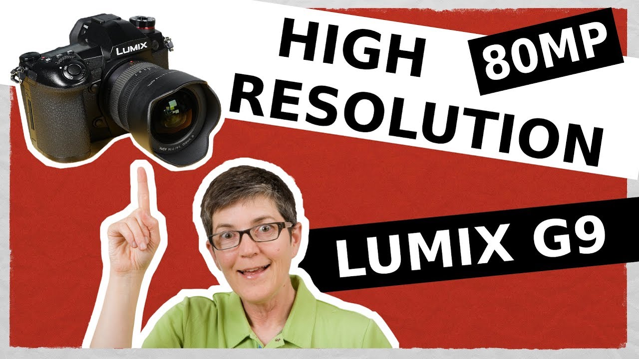Lumix G9 High Resolution Mode – 80 MP File