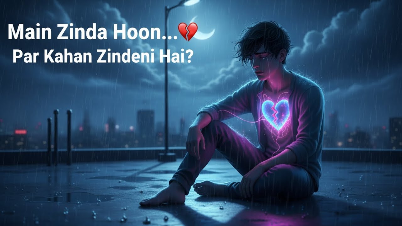 Main Zinda Hoon Lekin Kahan Zindagi Hai 💔 | Deep Sad Hindi Lofi Song 2026
