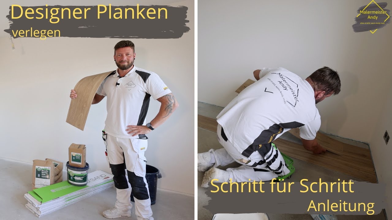 100% Gesundes Wohnen mit Designer Planken/ Schritt für Schritt Anleitung