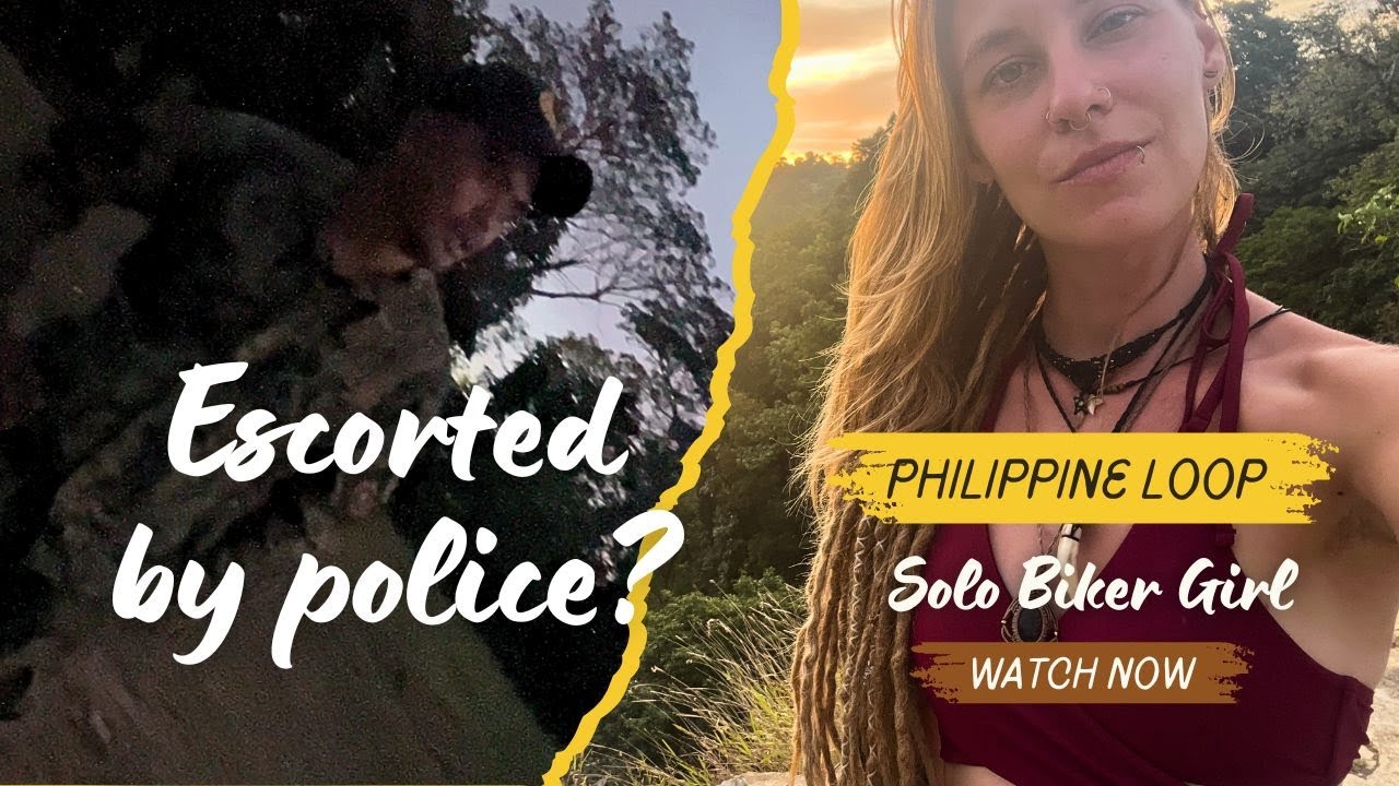 EP 5-Police Escort for My Safety?! Too Dangerous to Camp Solo in the Philippines as a foreign woman?