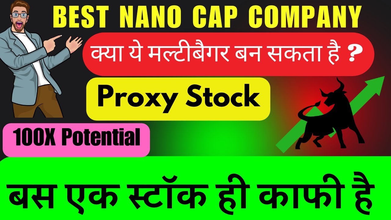 BEST PROXY STOCK| STOCK TO BUY NOW| GOLDEN STOCK| Duncan Stock Analysis|  Stock Market for Beginners