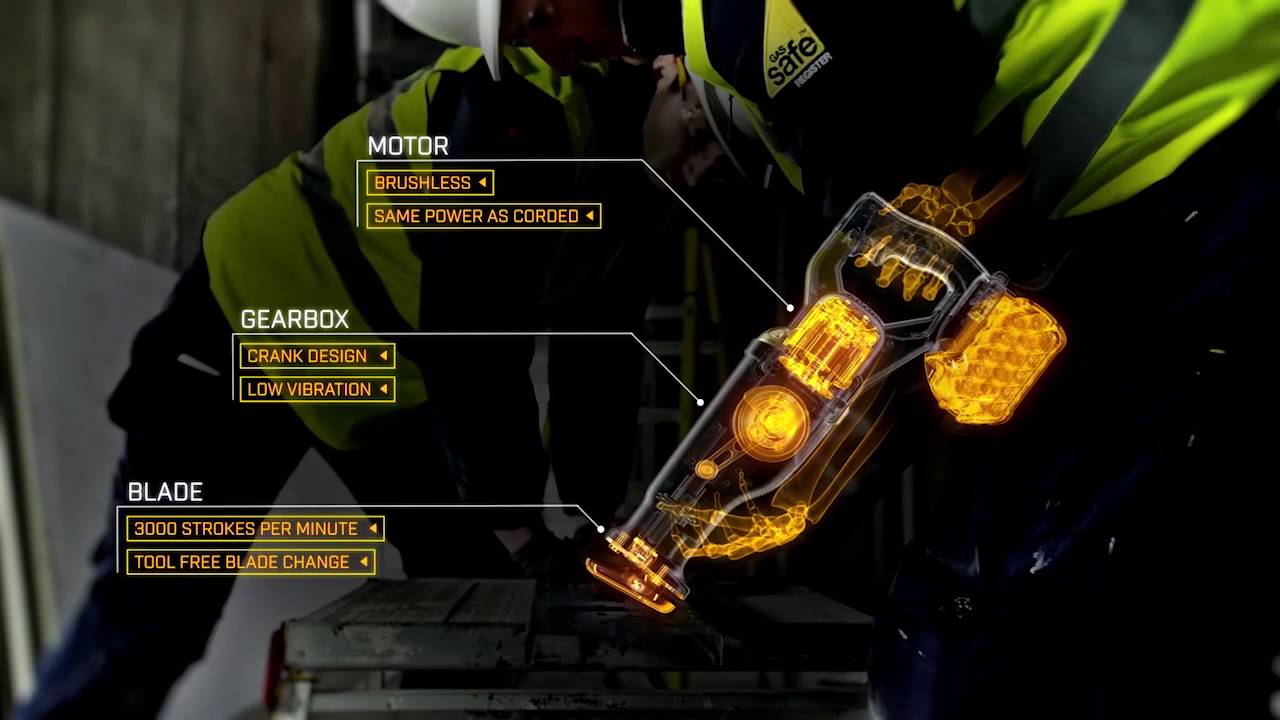 DEWALT XR FLEXVOLT 54V Cordless Reciprocating Saw