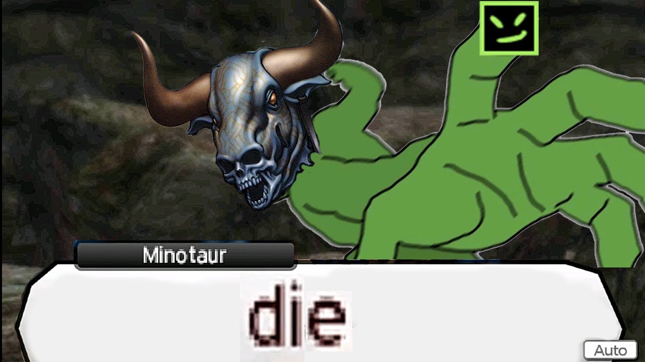 Shin Megami Tensei IV - solo run/master difficulty - Minotaur