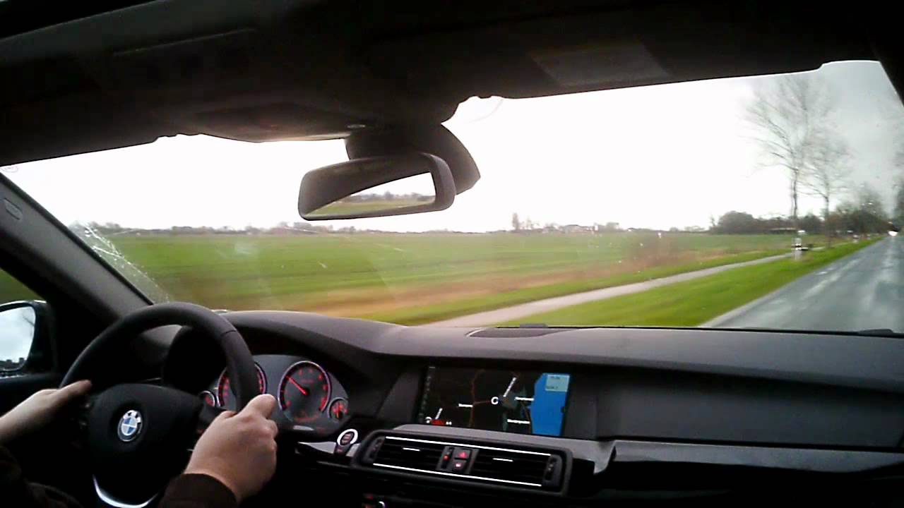 A one-hour drive through Friesland in a BMW 535i (F10)