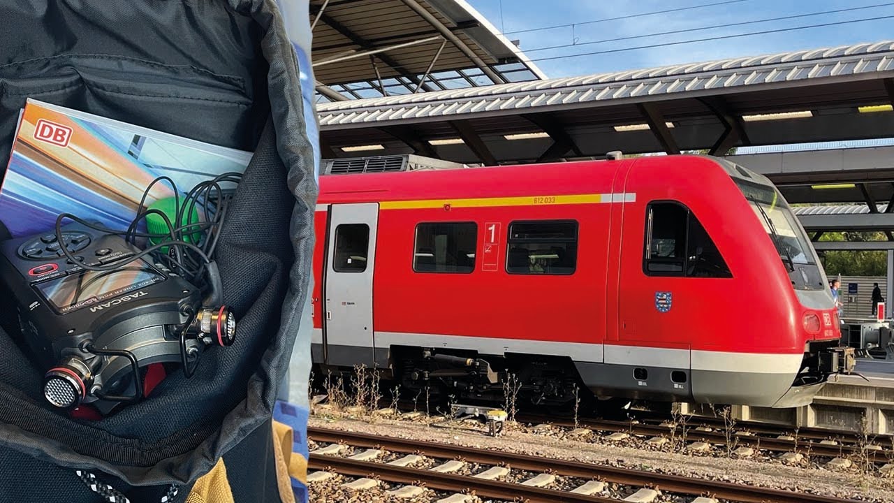 [Sound] BR 612 Hermsdorf-Klosterlausnitz - Erfurt Hbf
