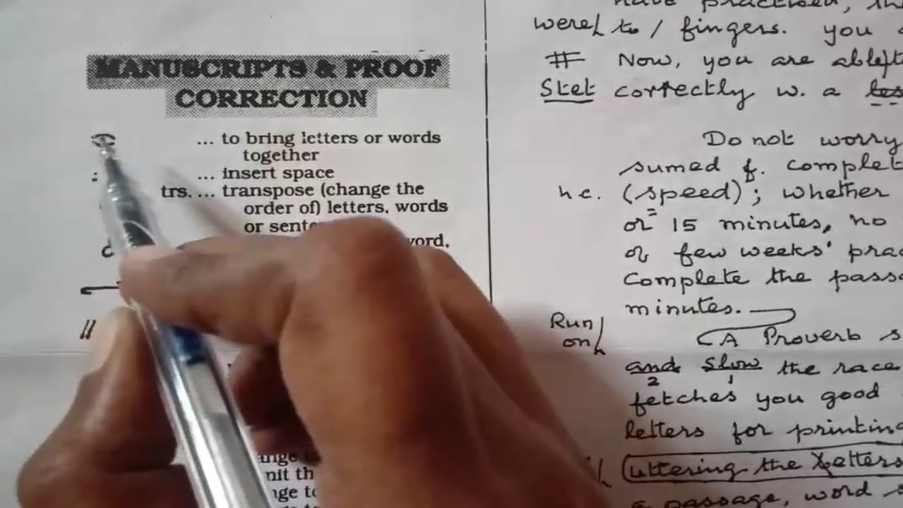 Typewriting Manuscripts & Proof Correction | Abbreviations | 2nd paper