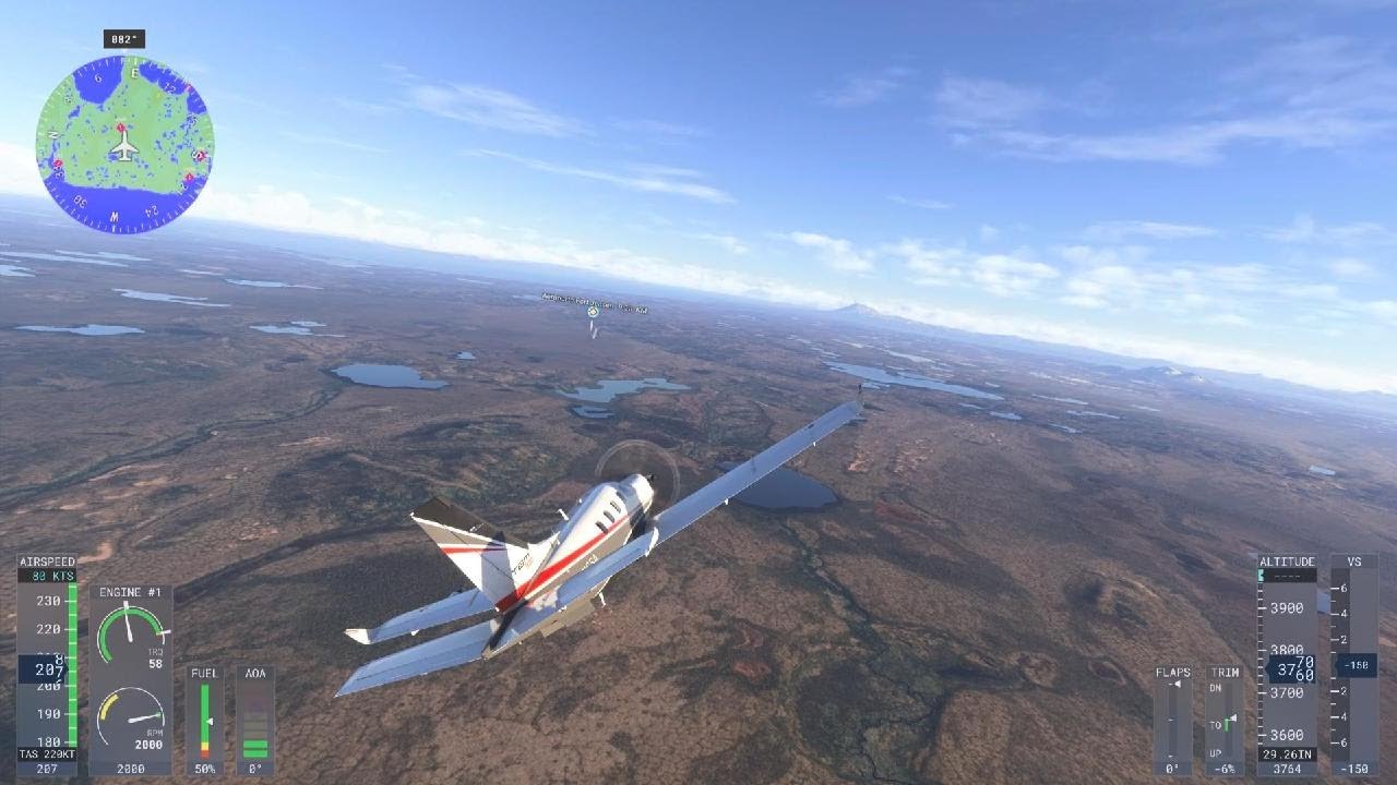 Aeroporto isolado - aterrissagem quase perfeita 🤪
