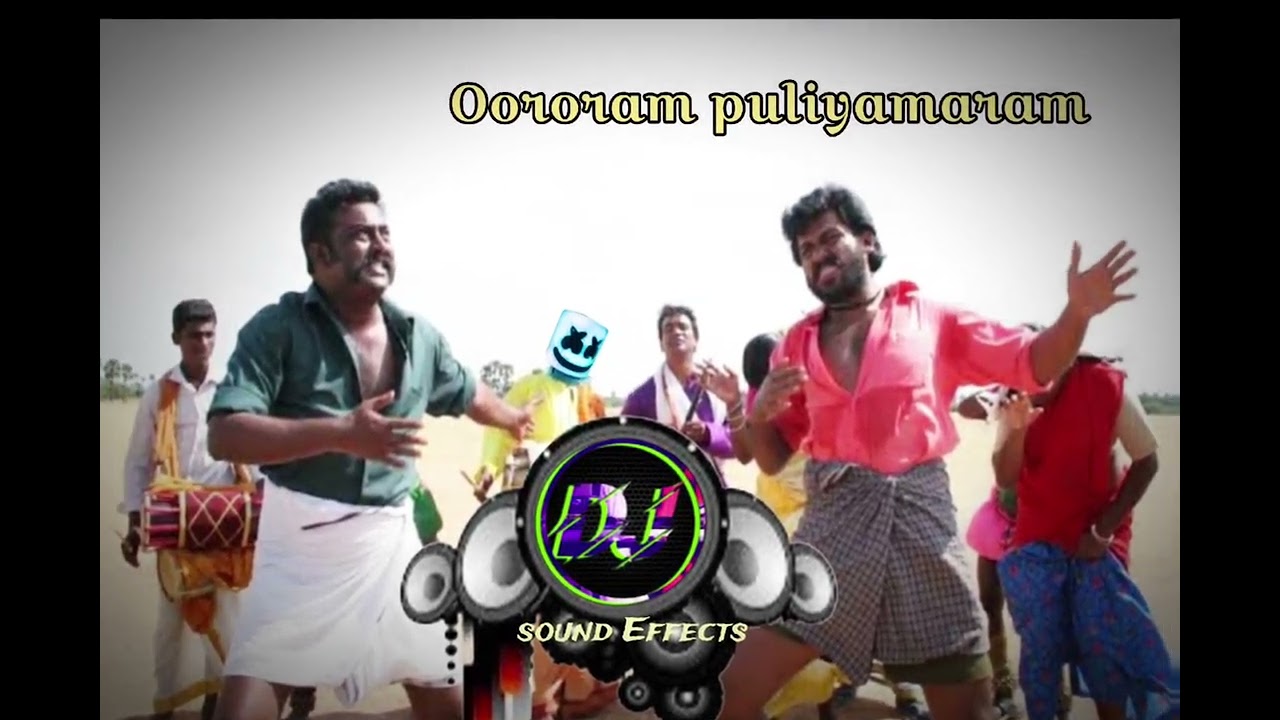 Oororam puliyamaram song 🎼Dj drums 💥(paruthiveeran)  tamil song🥵 #tamilsong #paruthiveeran #djremix
