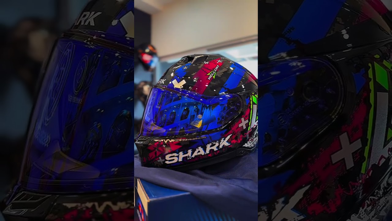 Gear Up with Caballero!  Shark Skwal I3 Hellcat 🔥@SHARKHELMETSVIDEO #sharkhelmets #bikers #motogp