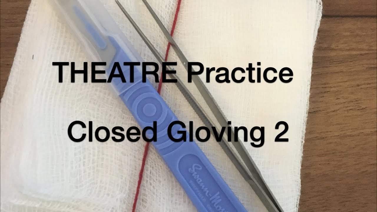 #planetrvn #OSCEtips - closed gloving 2 - the gown
