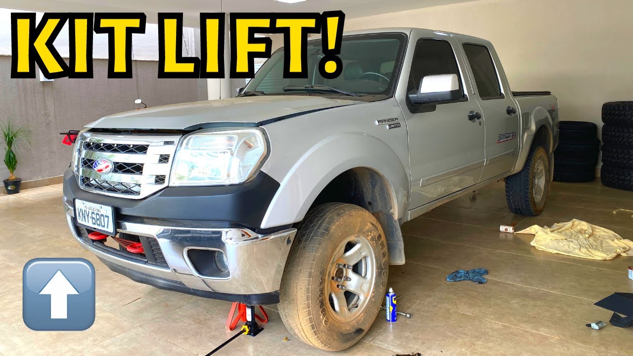 INSTALÇÃO DO KIT LIFT NA FORD RANGER 3.0 (COM BARRA DE TORÇÃO)