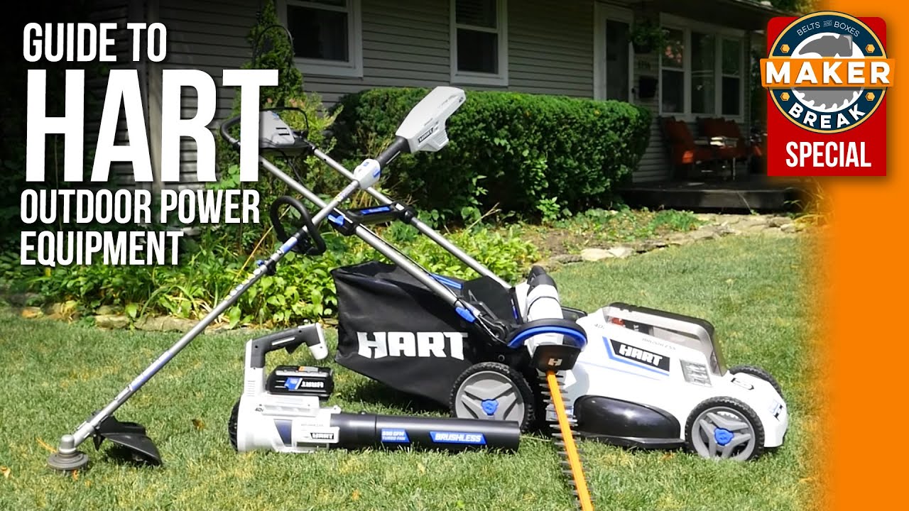 Is HART Outdoor Power Equipment any good?! Lawn Mower, String Trimmer, Hedge Trimmer, Blower Review