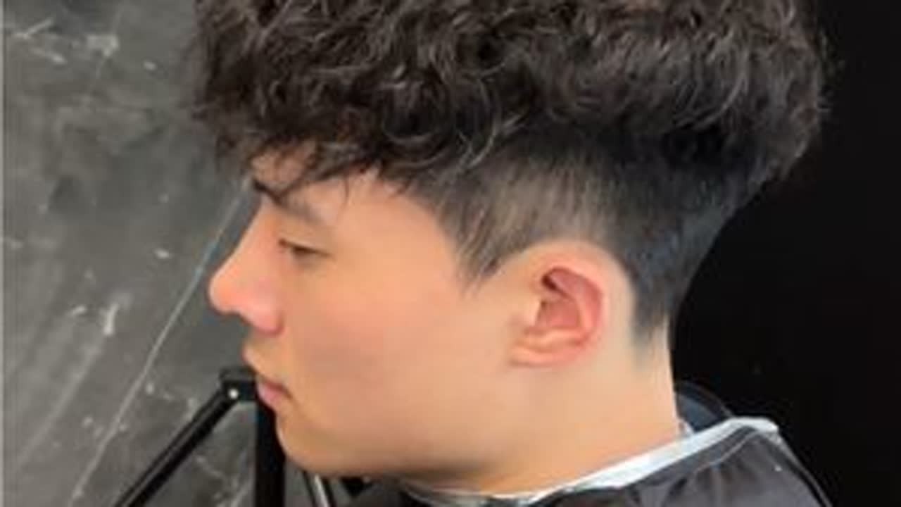 羊毛卷保姆级教程 #羊毛卷 #莱斯利卷 #卷毛 #苏州男士发型设计