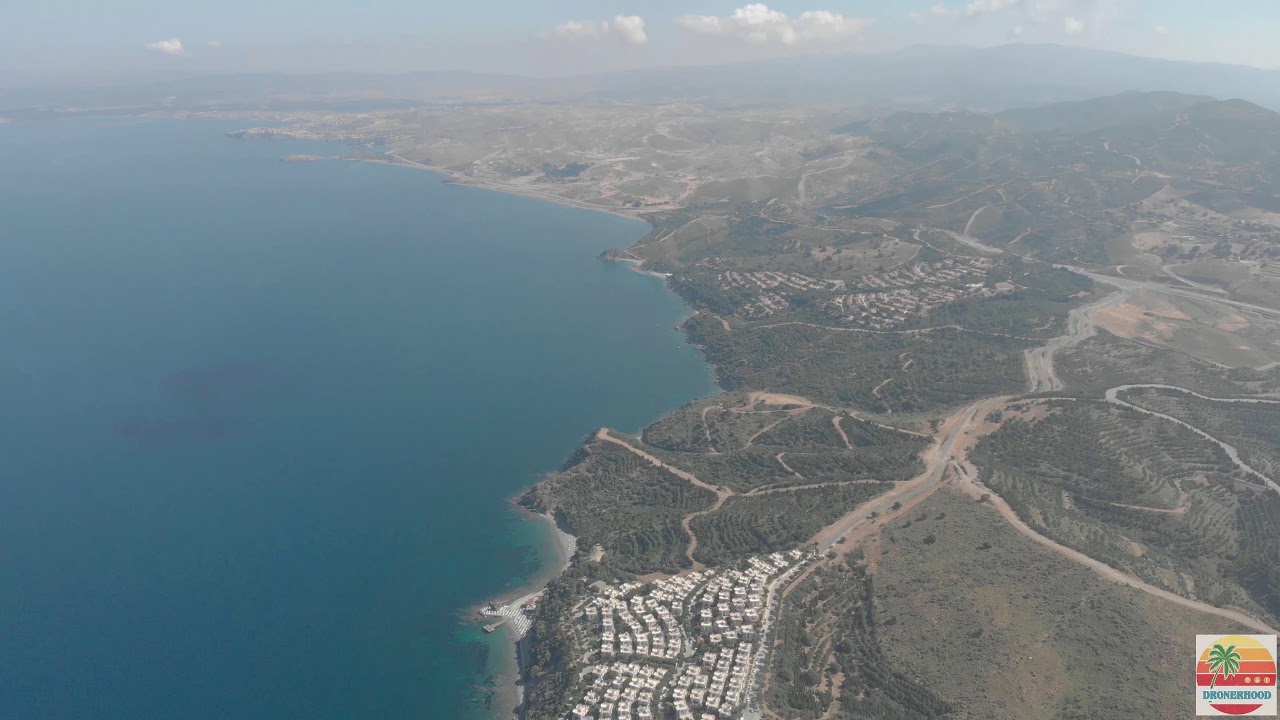 DronerHood Footage - 4K - Drone Çekimi - Seferihisar Doğanbey/Yelken Sitesi