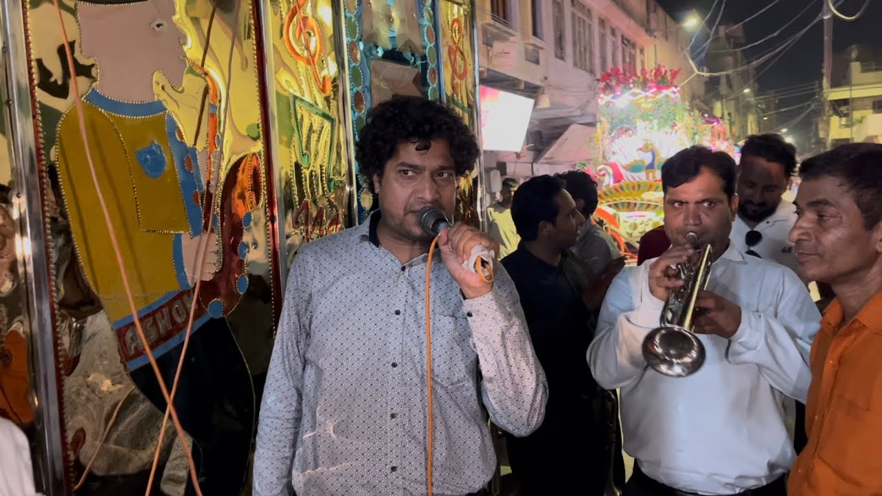 Aahok Band Saharanpur - इश्क में एक पल की भी जुदाई लगती है एक साल - superb performance in ambala.