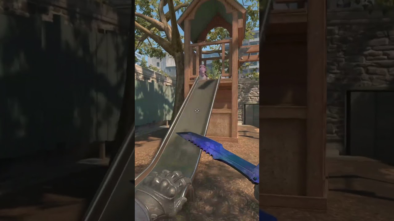 Quickly Check Fountain on Overpass #shorts