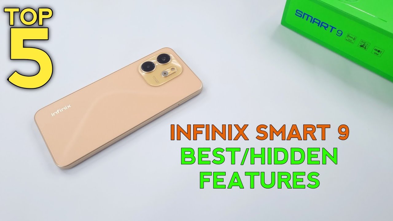 Infinix Smart 9 Top 5 Best/Hidden Features | Tips & Tricks