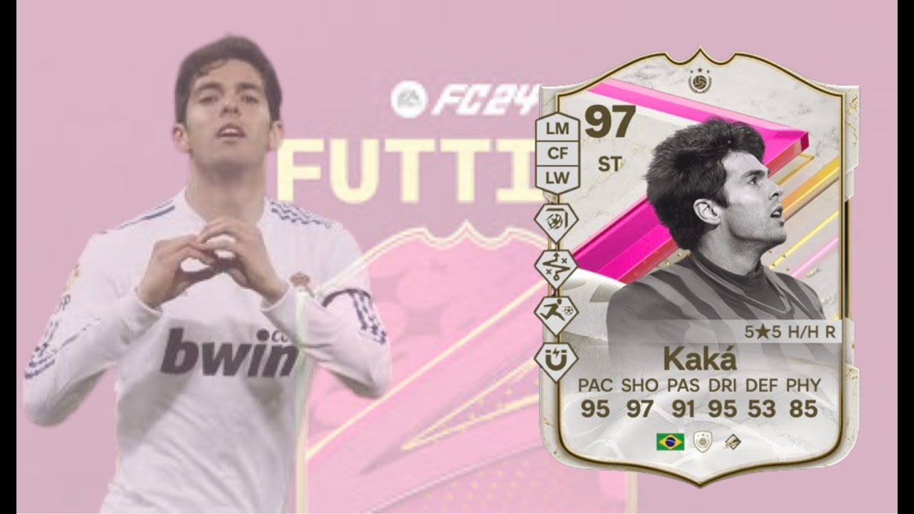 5⭐ 5⭐ Futties Kaka (97) Icon SBC | EA FC24 Ultimate Team Player reviews and comparisons