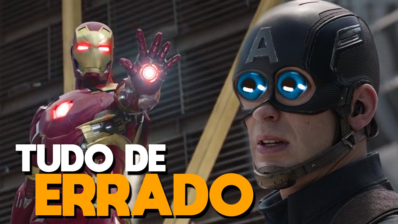 TUDO de ERRADO com CAPITÃO AMÉRICA: GUERRA CIVIL [Recap em 17 min]