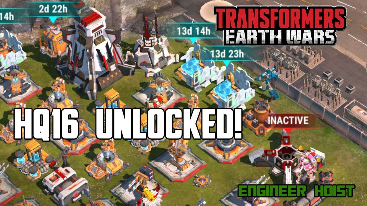 Transformers: Earth Wars - HQ16 Unlocked!