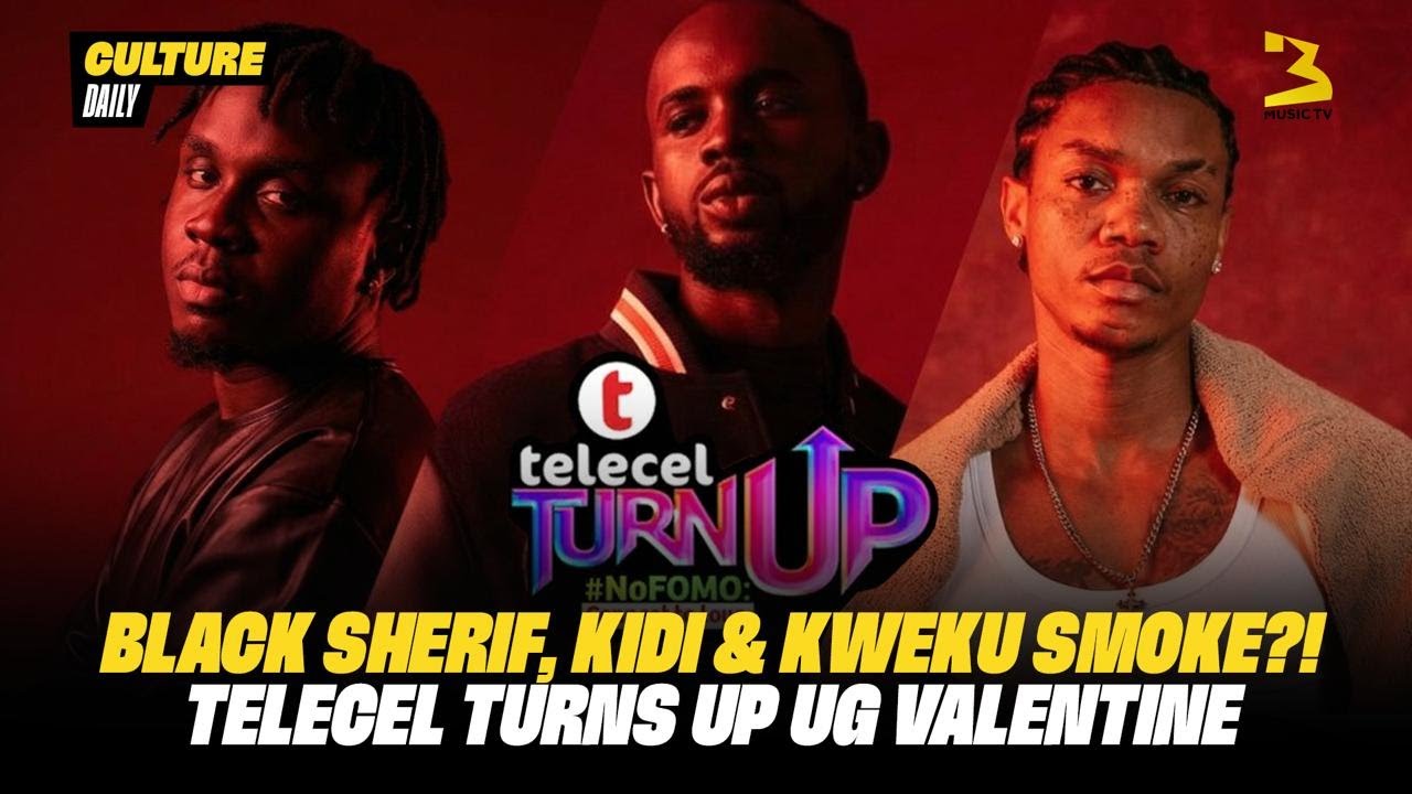 Blacko, KiDi и Kweku Smoke выступят в роли Мстителей на концерте TELECEL TURN UP в UG.