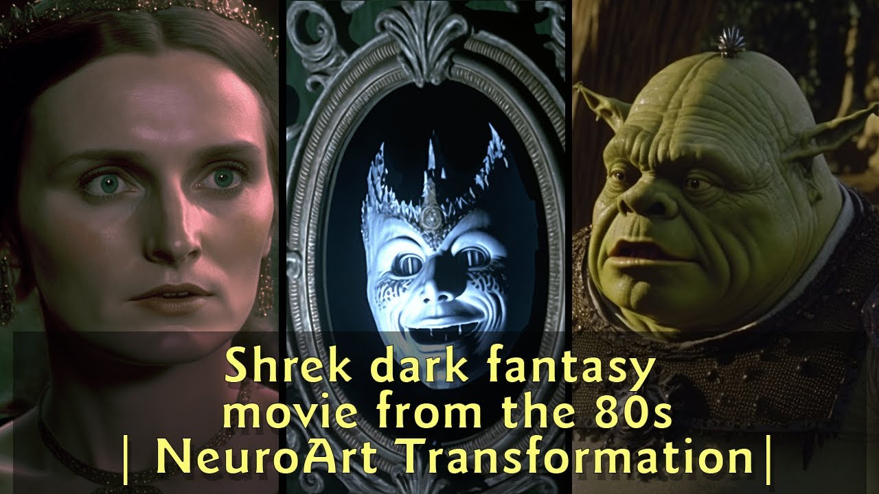 Shrek dark fantasy movie from the 80s | NeuroArt Transformation |
