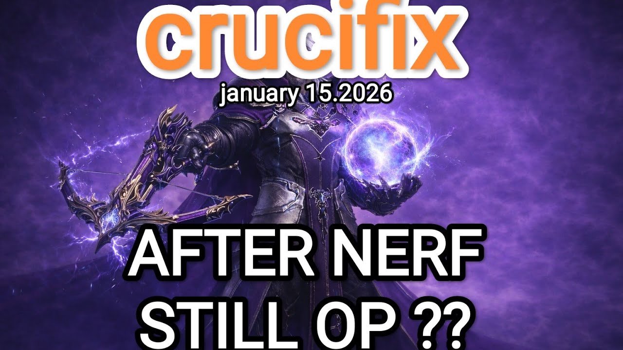 Throne and liberty - CRUCIFIX post all nerf STILL OP? 5 million damage ?sec DPS PARSE