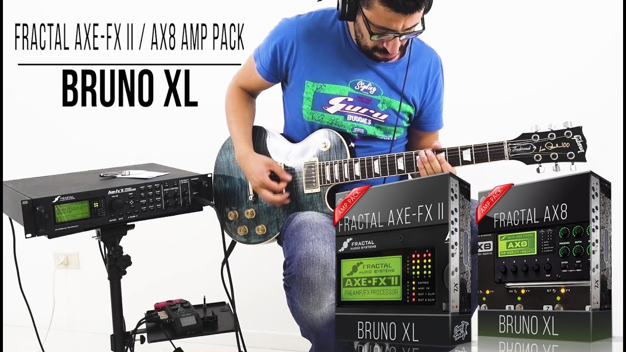 Brunetti XL 120 Amp Pack for Fractal Audio Axe-Fx II / AX8 | Playthrough (Bruno XL)