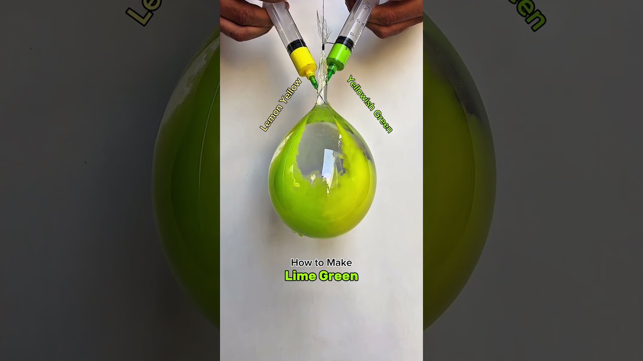 How to Make Lime Green?