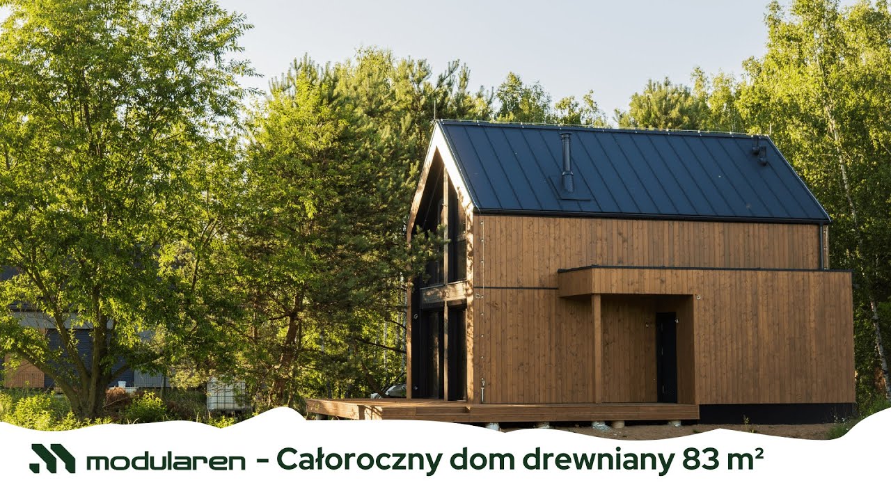 Prefabrykowany dom z poddaszem użytkowym - Prime House 83