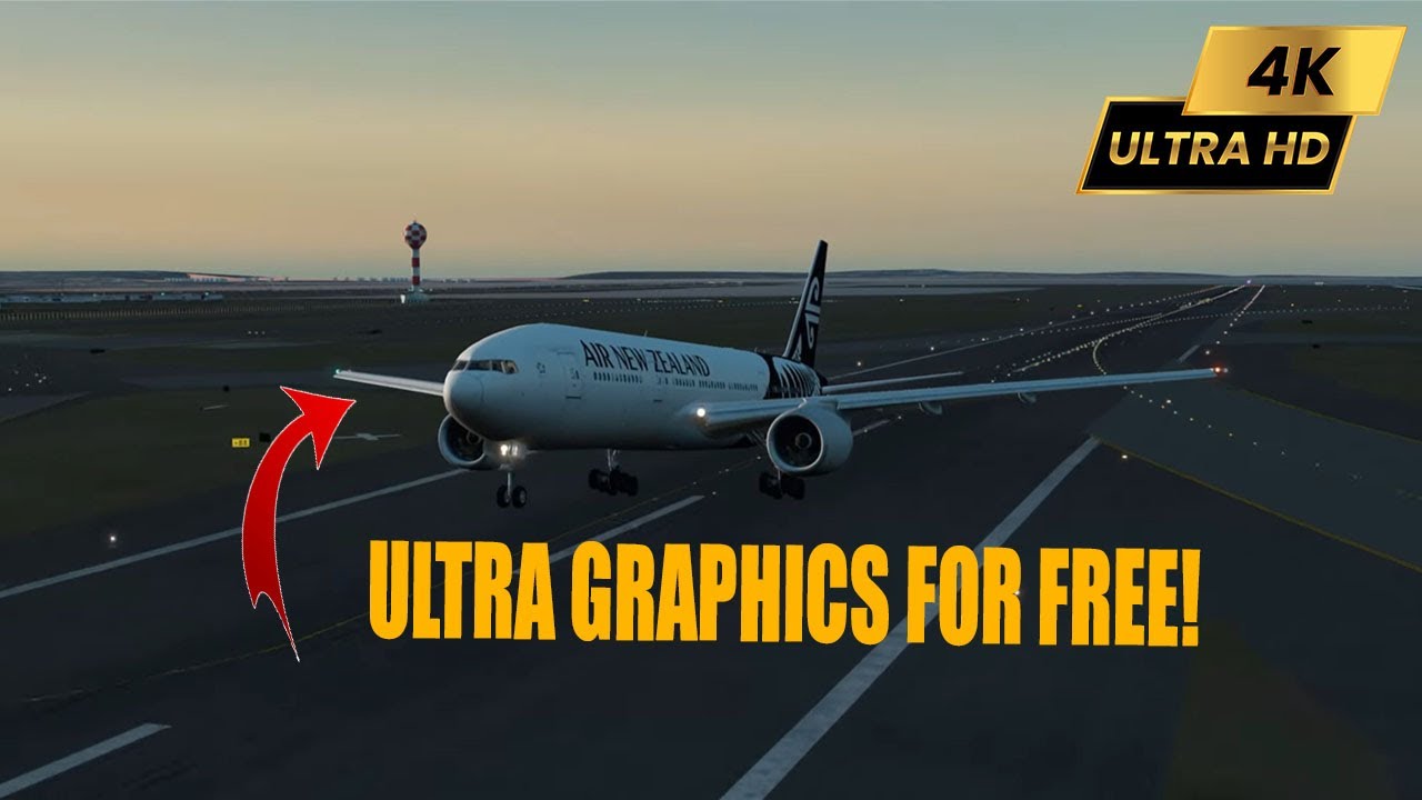 Watch this Jaw-Dropping 4K Cinematic X-Plane 10 Takeoff!