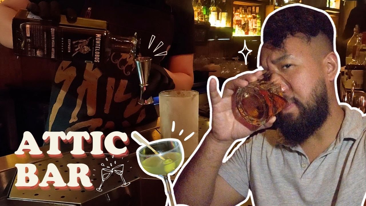 Hidden Cocktail Lab inside an Attic in Vietnam!