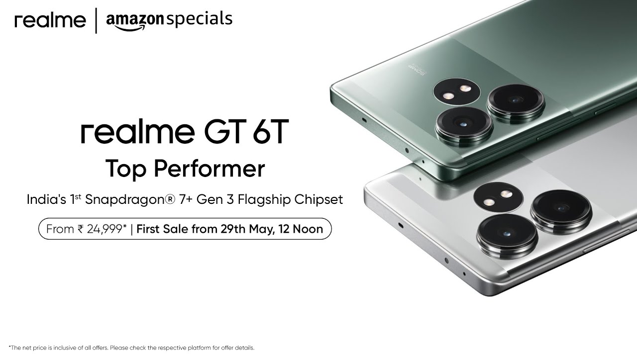The top performer in all aspects is here | realme GT 6T