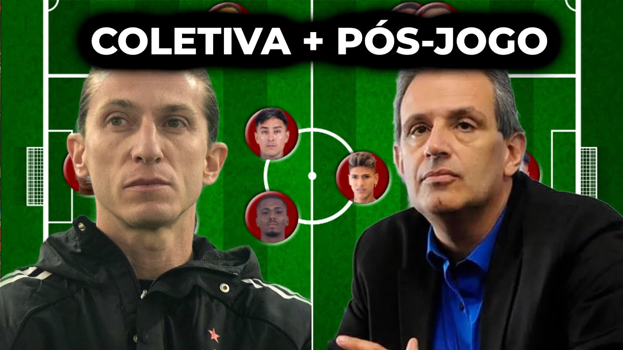 Pós-jogo + Coletiva Flamengo