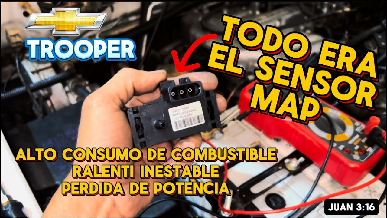 SENSOR MAP DE CHEVROLET | PRUEBAS Y FUNCIONAMIENTO ✅