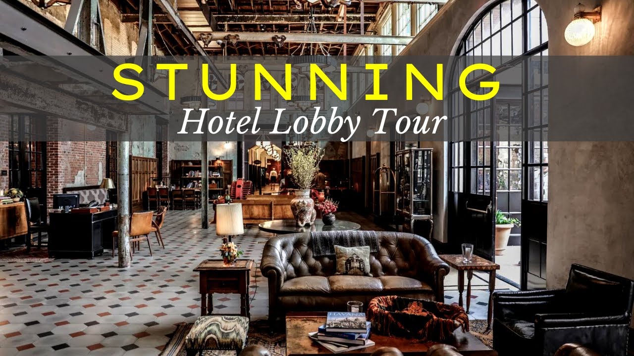 Hotel Emma San Antonio - Lobby Tour! 19th Century Brewery!